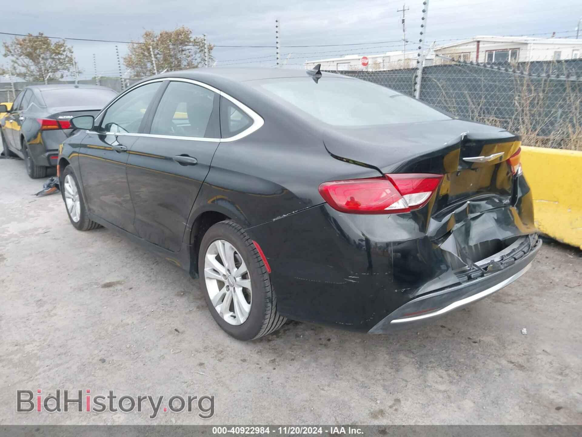 2016 CHRYSLER 200 - VIN: 1C3CCCAB7GN111992 - Фото 3