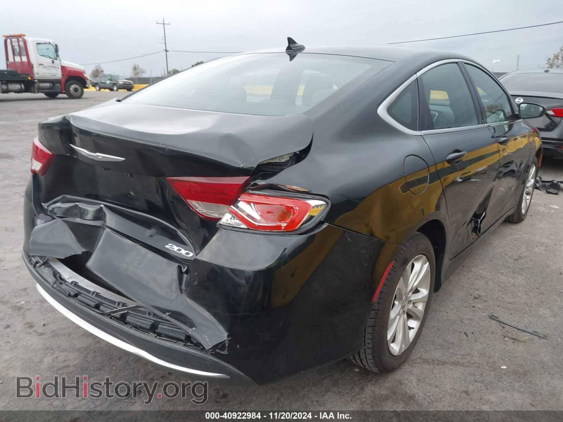 2016 CHRYSLER 200 - VIN: 1C3CCCAB7GN111992 - Фото 4