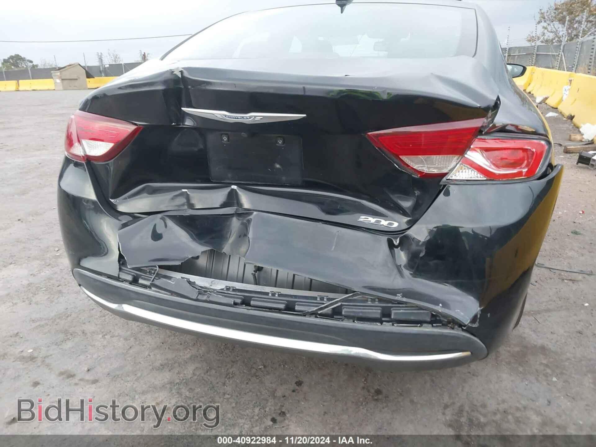 2016 CHRYSLER 200 - VIN: 1C3CCCAB7GN111992 - Фото 6
