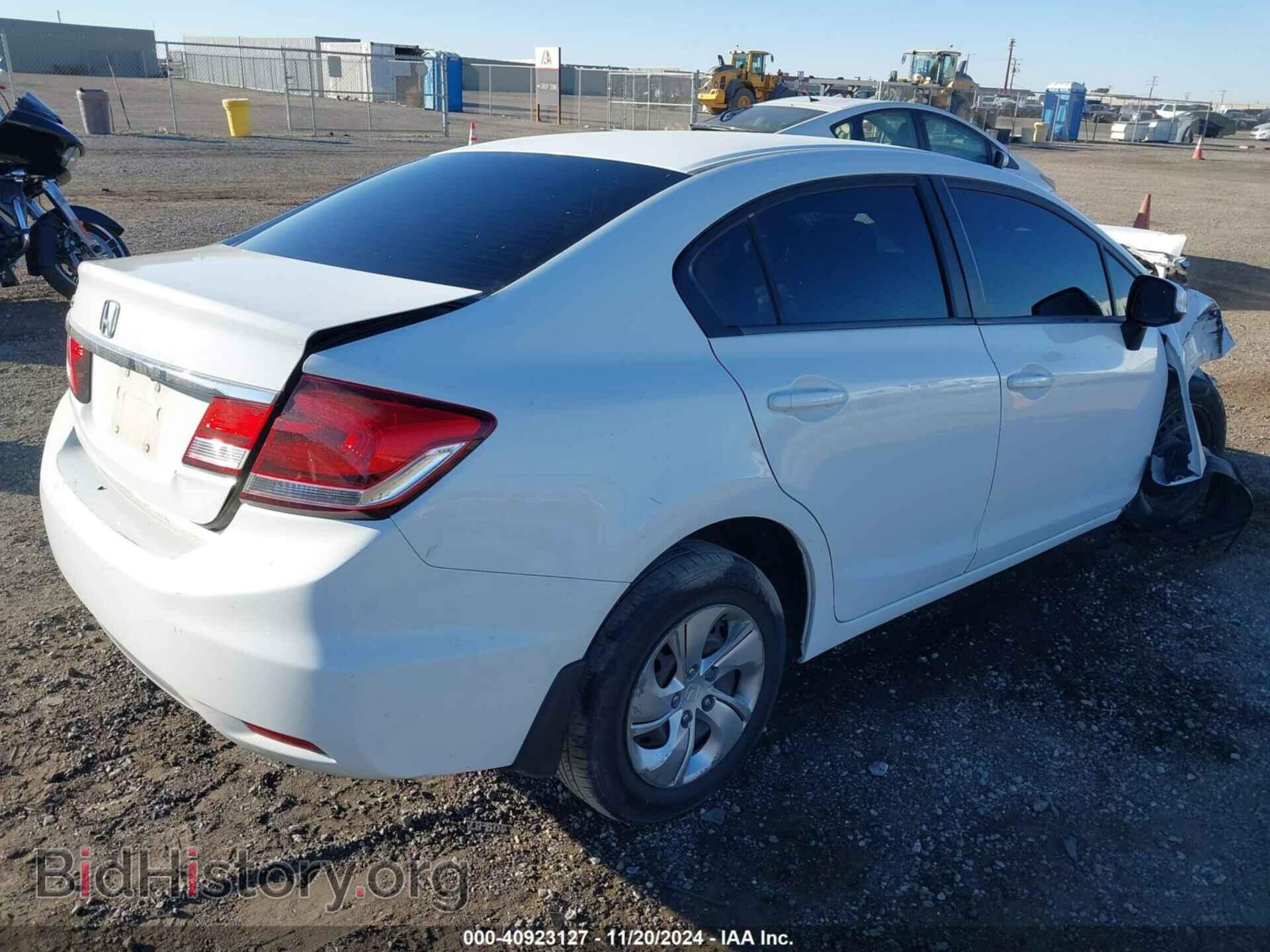 2013 HONDA CIVIC - VIN: 19XFB2F54DE231435 - Фото 4