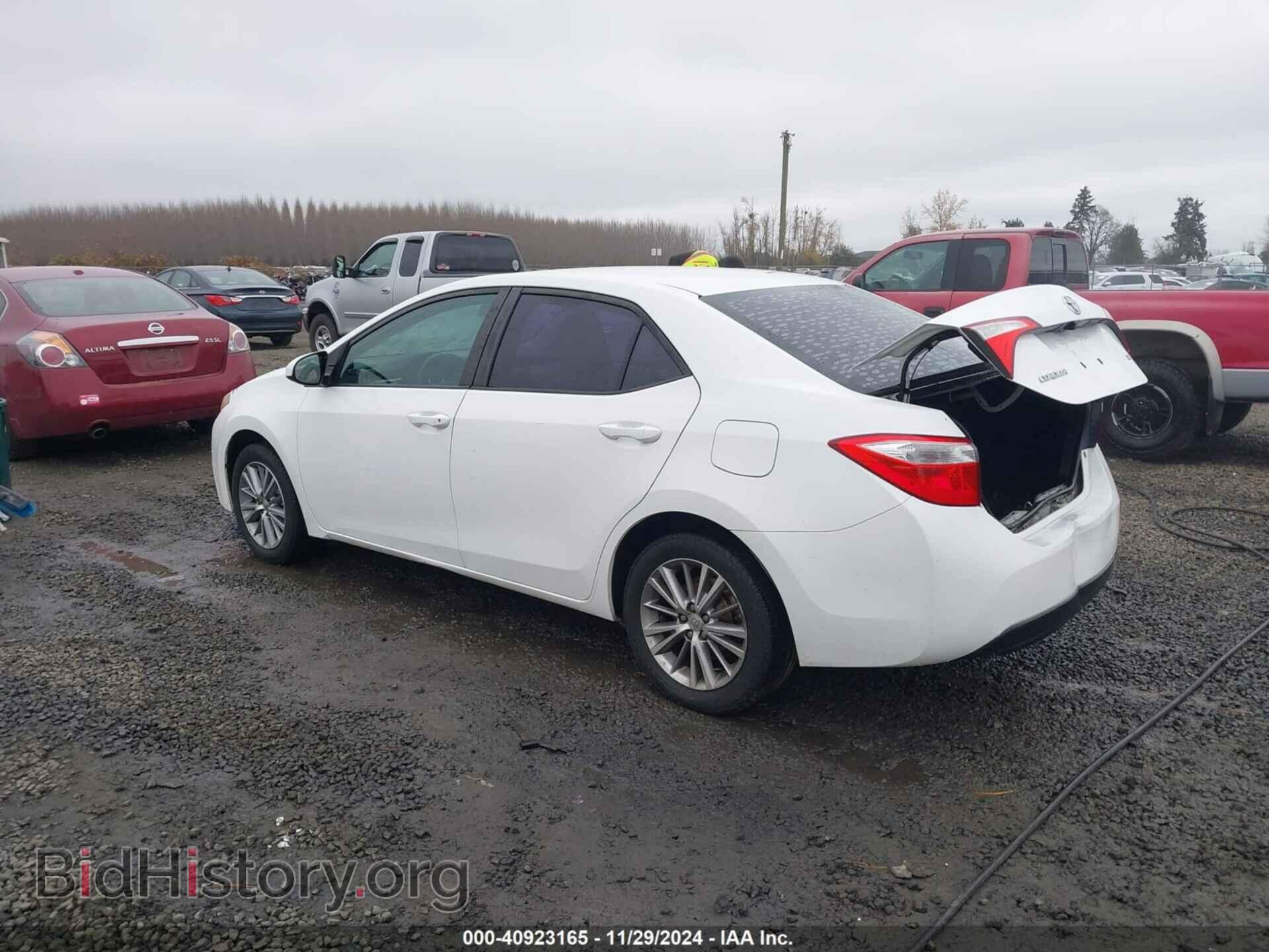 2014 TOYOTA COROLLA - VIN: 5YFBURHE7EP031843 - Фото 3