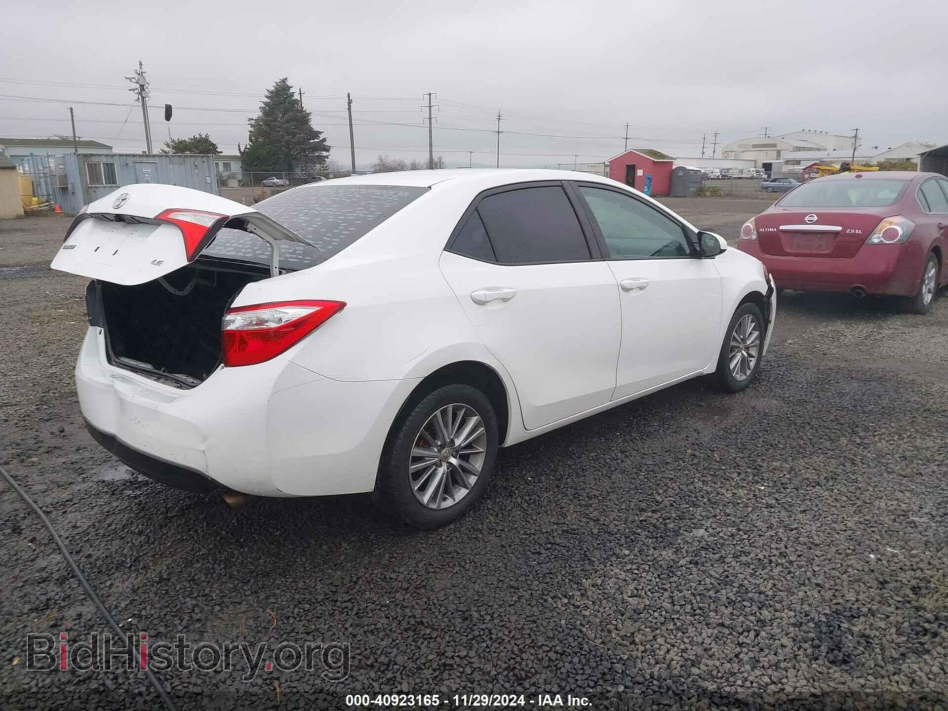 2014 TOYOTA COROLLA - VIN: 5YFBURHE7EP031843 - Фото 4