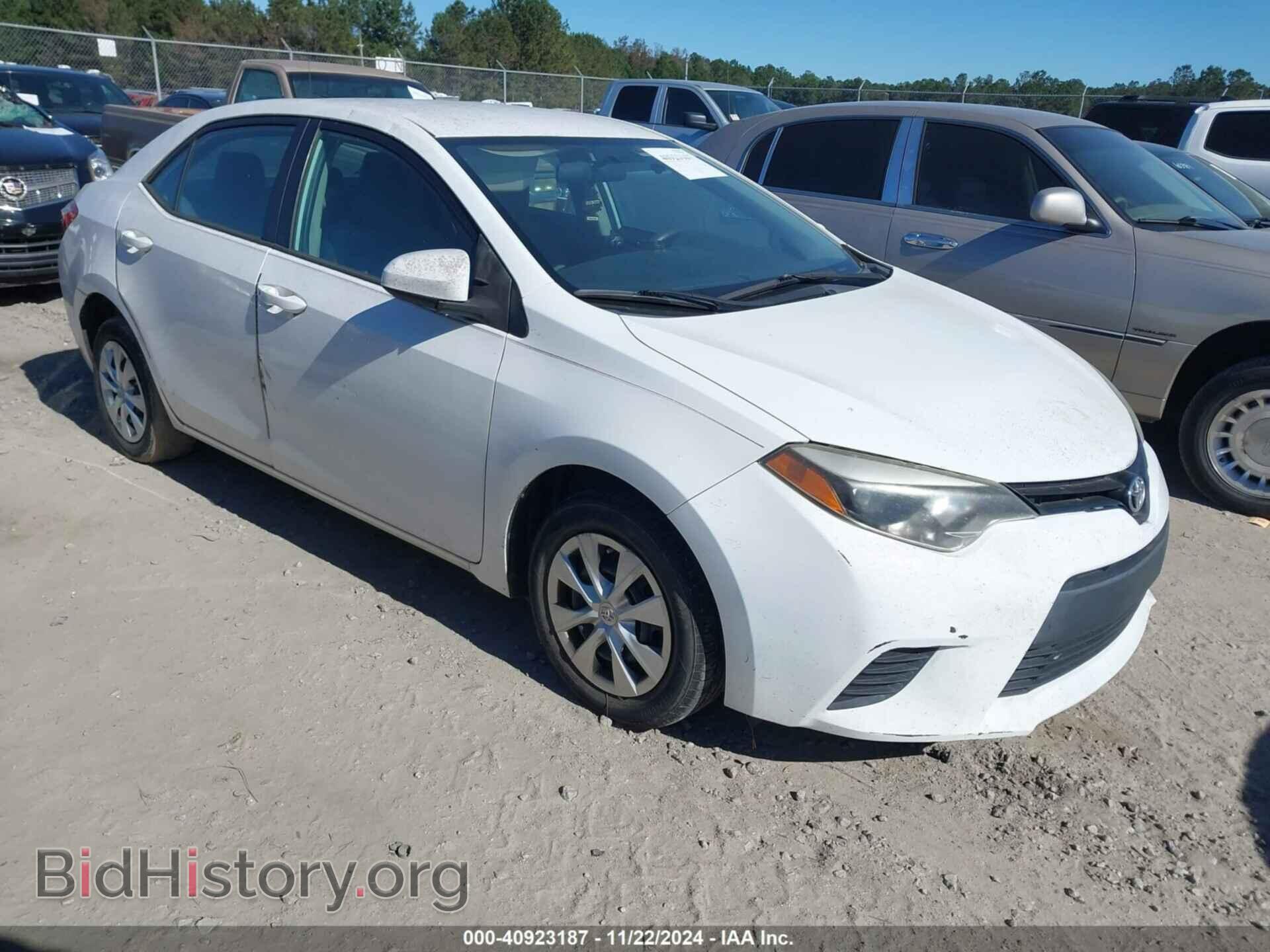 Фотография 2T1BURHE4EC006849 - TOYOTA COROLLA 2014