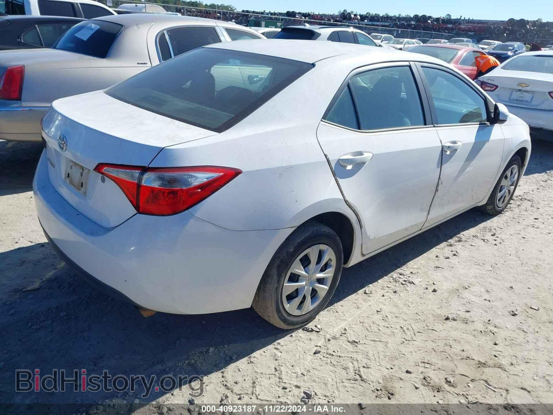 2014 TOYOTA COROLLA - VIN: 2T1BURHE4EC006849 - Фото 4