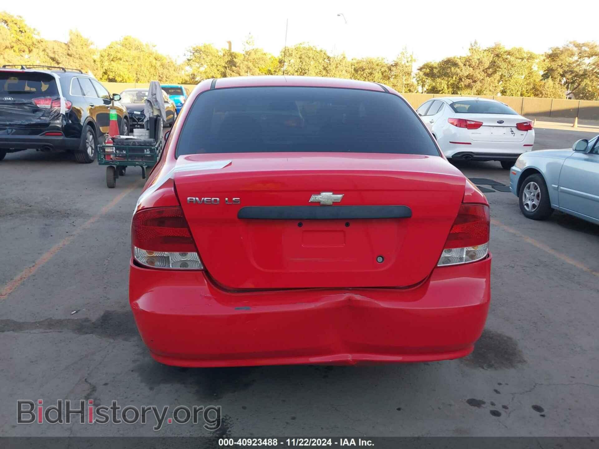 2006 CHEVROLET AVEO - VIN: KL1TD566X6B661243 - Фото 6