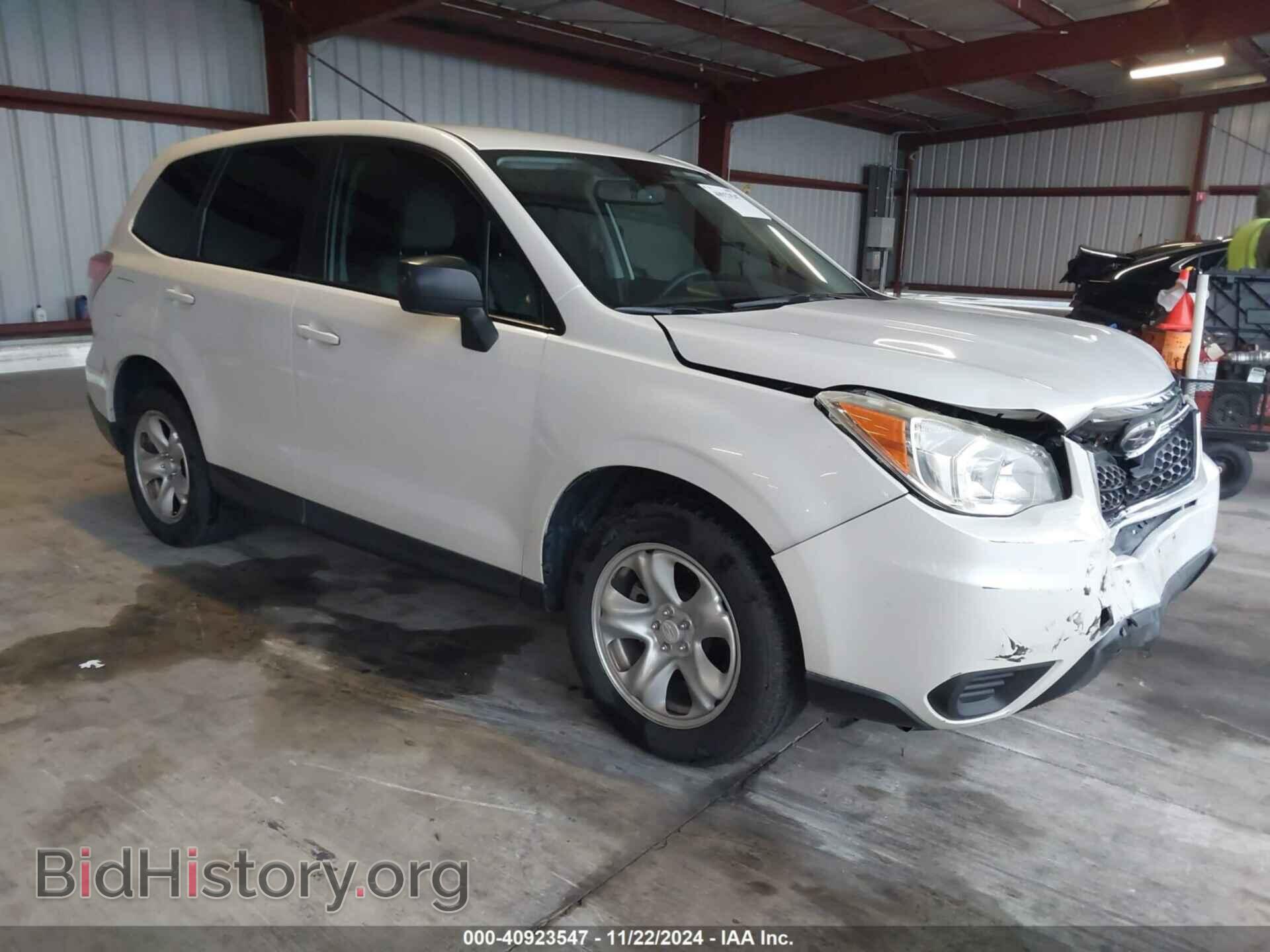 Фотография JF2SJAAC5EH477134 - SUBARU FORESTER 2014