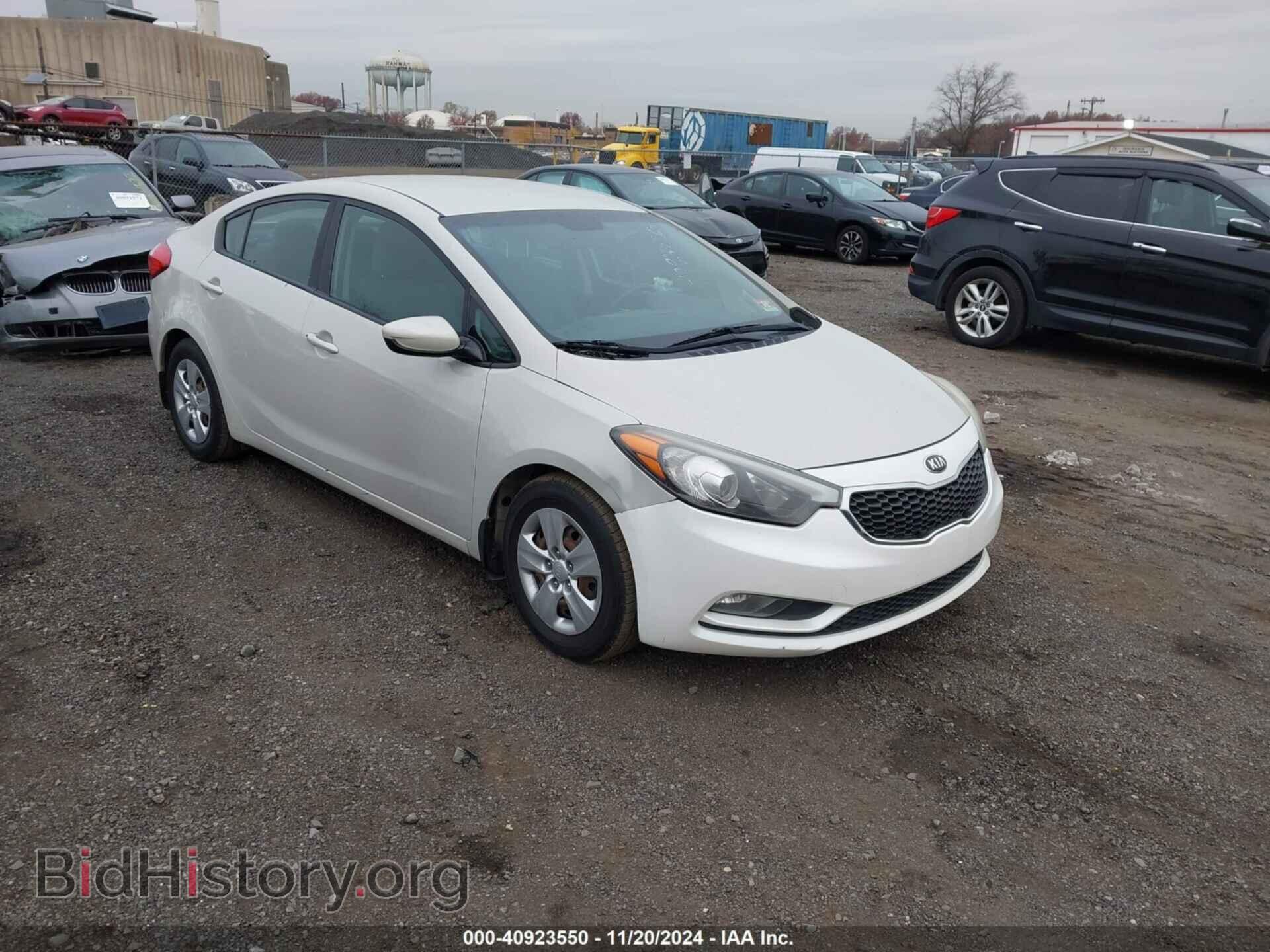 Photo KNAFK4A67F5407157 - KIA FORTE 2015