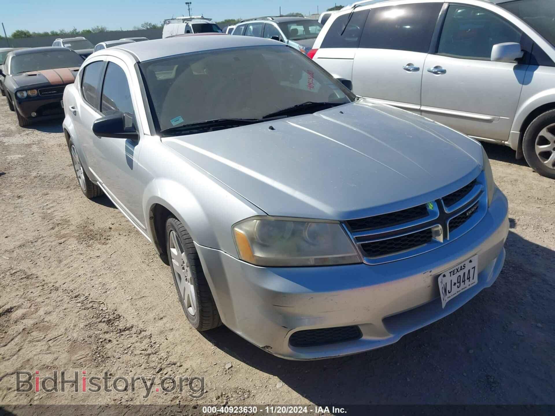 Photo 1C3CDZAB1CN155948 - DODGE AVENGER 2012