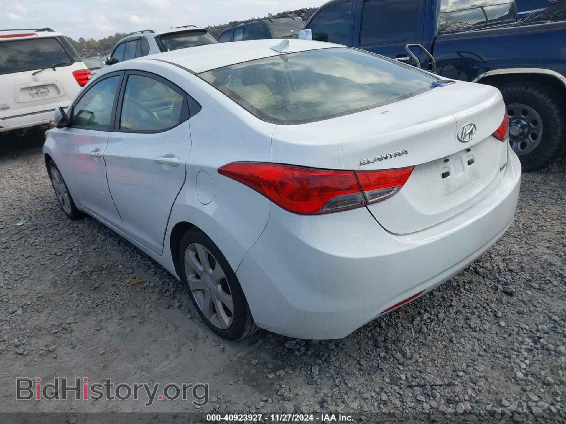 2012 HYUNDAI ELANTRA - VIN: 5NPDH4AE0CH106919 - Фото 3