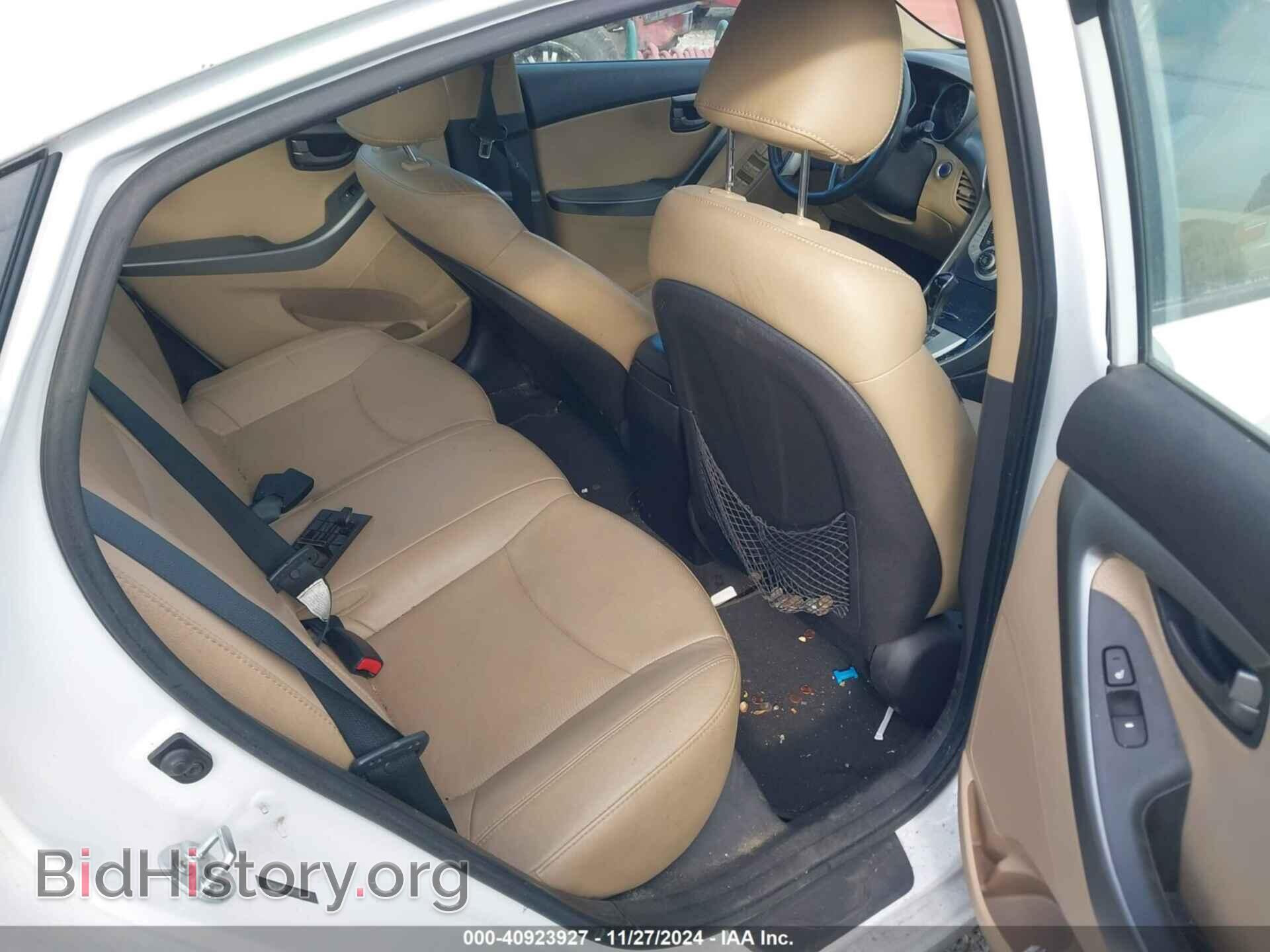 2012 HYUNDAI ELANTRA - VIN: 5NPDH4AE0CH106919 - Фото 8