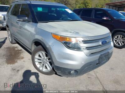 2013 Ford EXPLORER XLT, silver — VIN 1FM5K7D83DGB22367, IAAI