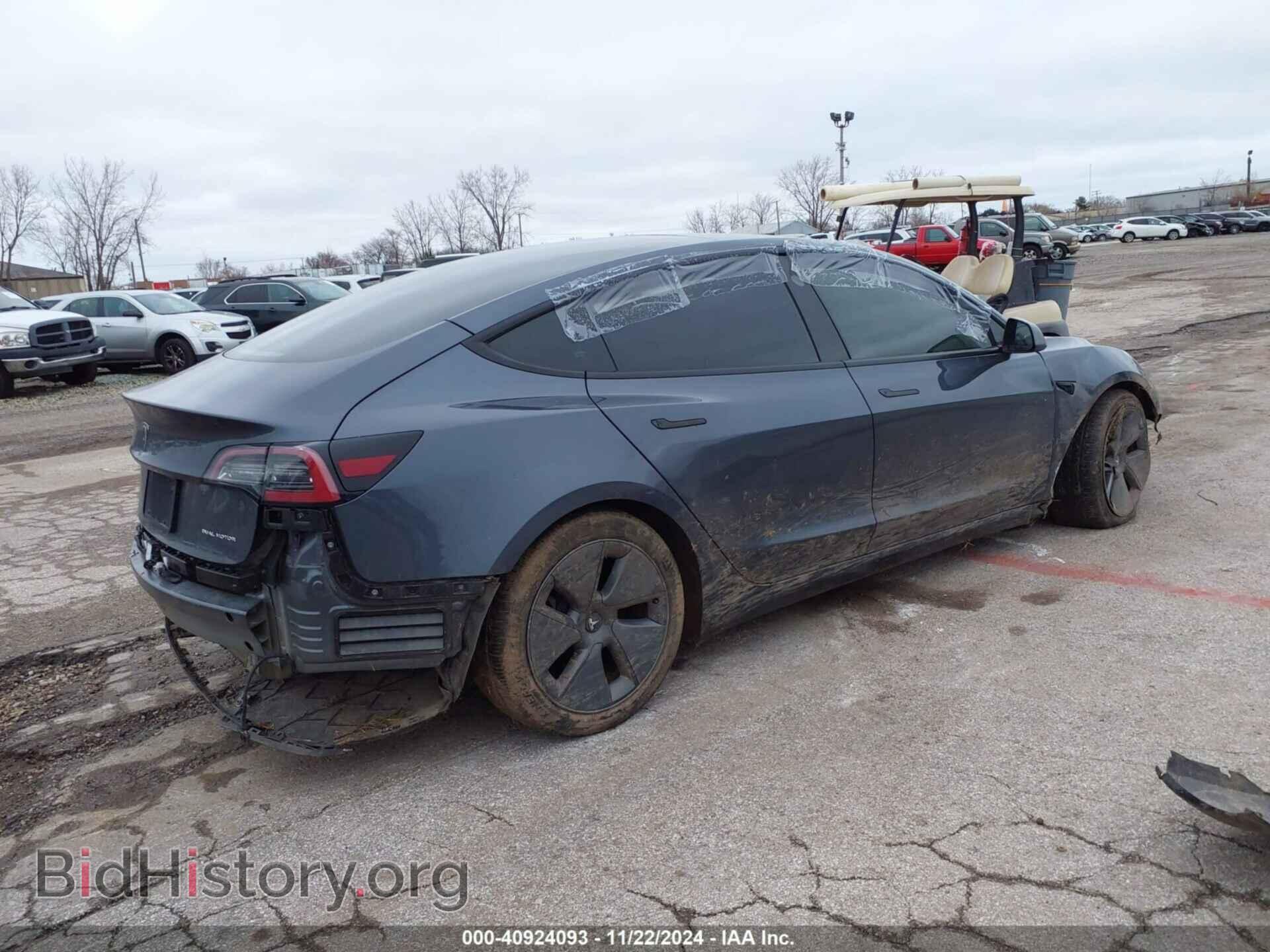 2022 TESLA MODEL 3 - VIN: 5YJ3E1EB2NF264165 - Фото 4