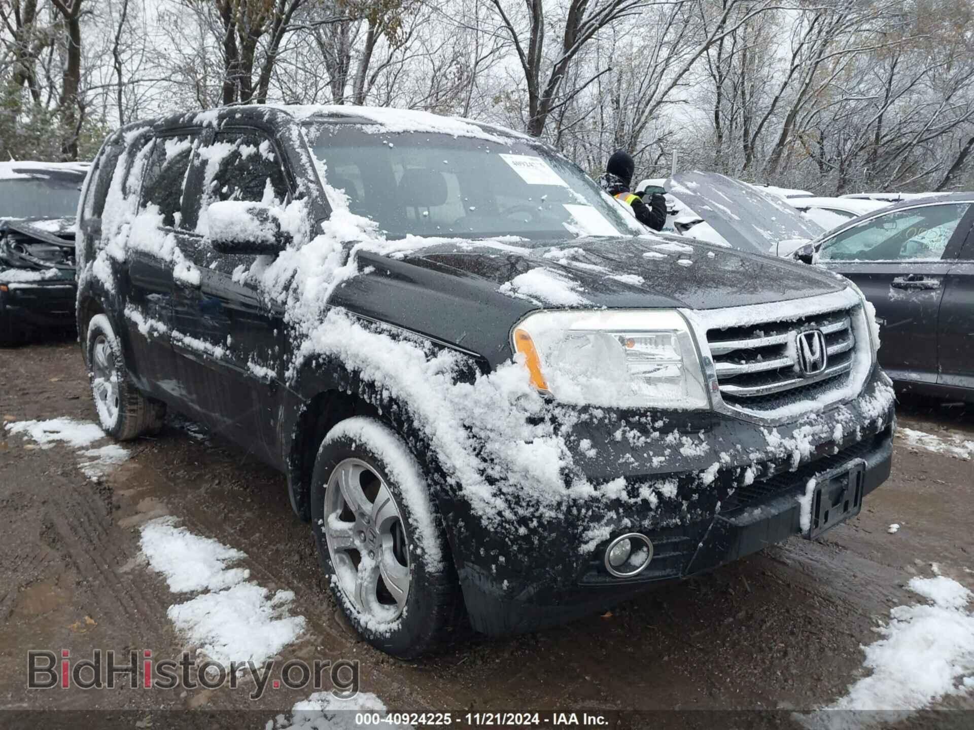 Фотография 5FNYF4H56DB048036 - HONDA PILOT 2013