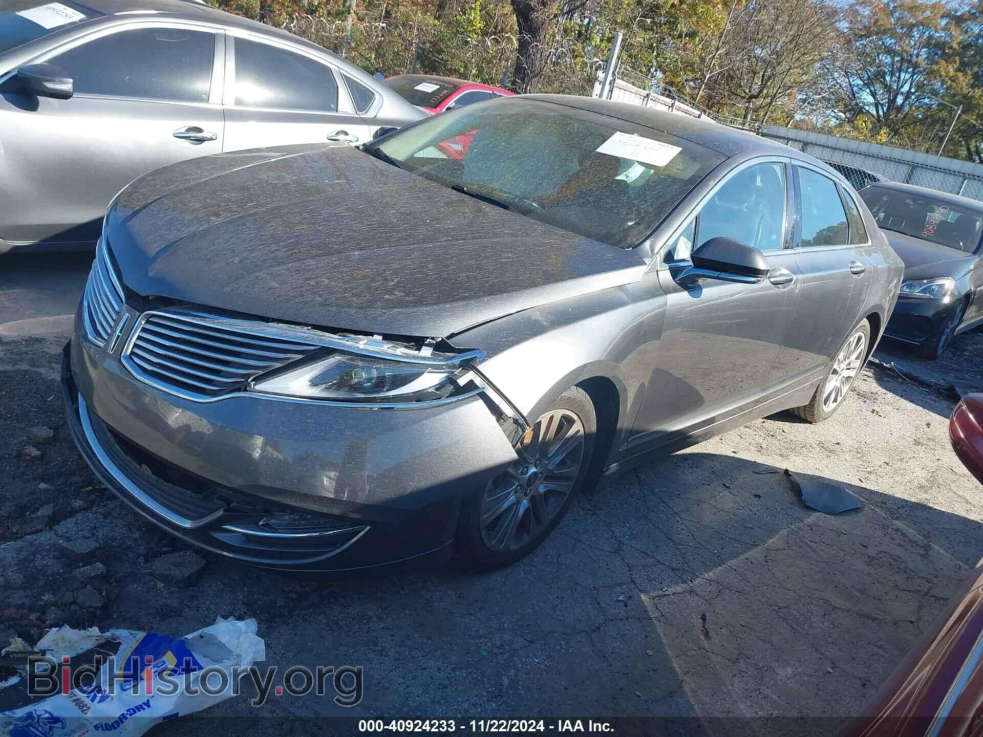 2016 LINCOLN MKZ - VIN: 3LN6L2G94GR624357 - Фото 2