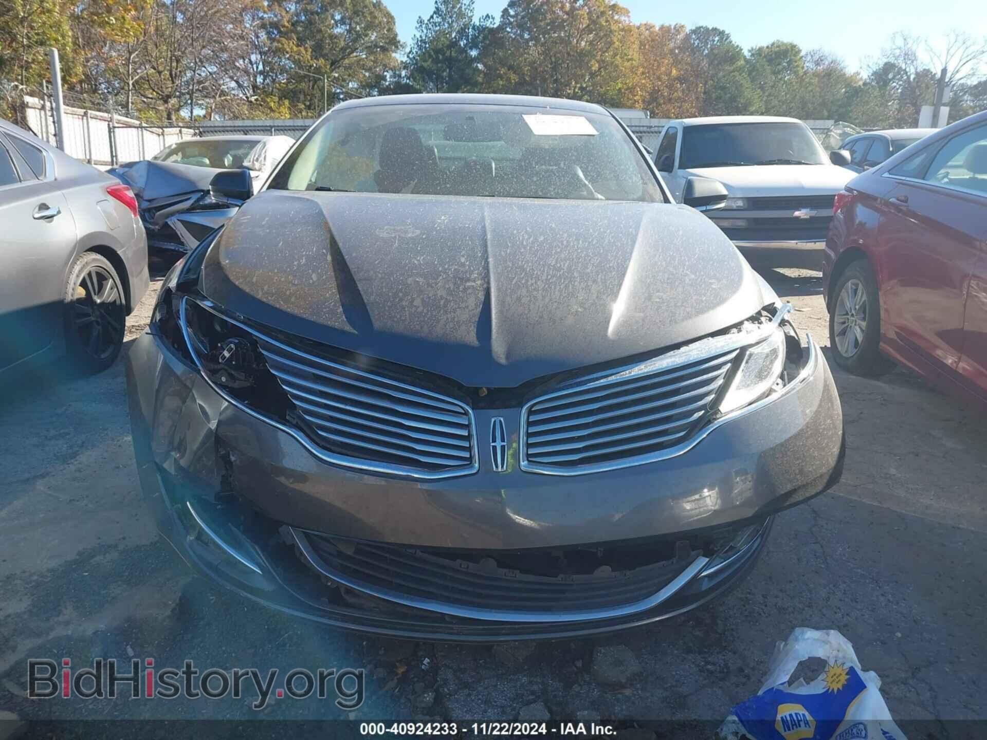 2016 LINCOLN MKZ - VIN: 3LN6L2G94GR624357 - Фото 11