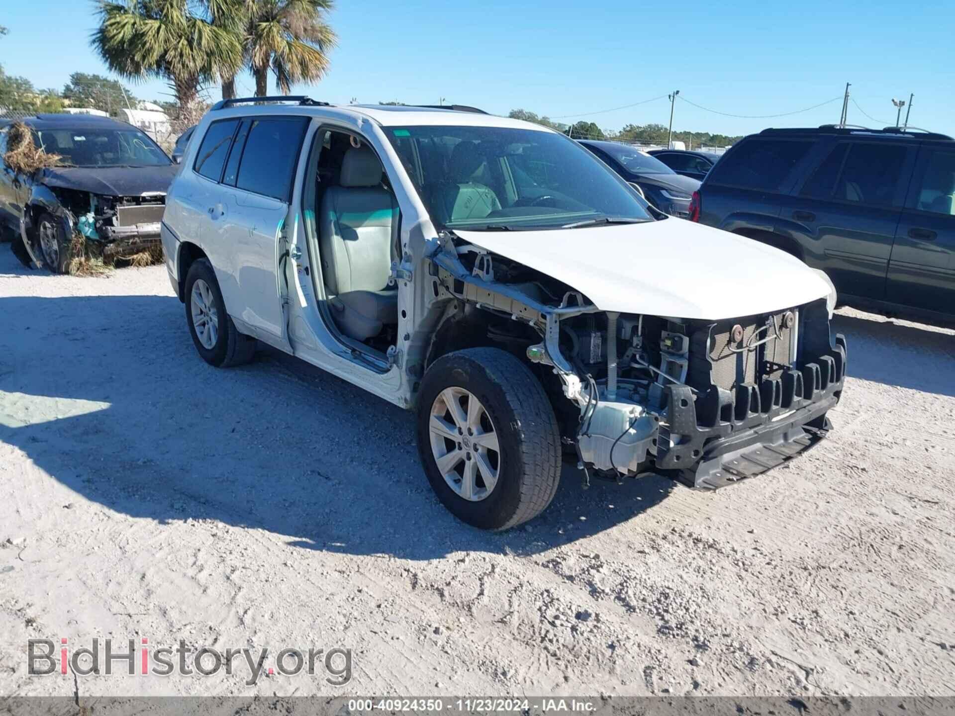 Фотография 5TDBK3EH5CS101877 - TOYOTA HIGHLANDER 2012