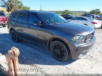 2017 Dodge DURANGO R/T RWD, серый — VIN 1C4SDHCT3HC619087, IAAI