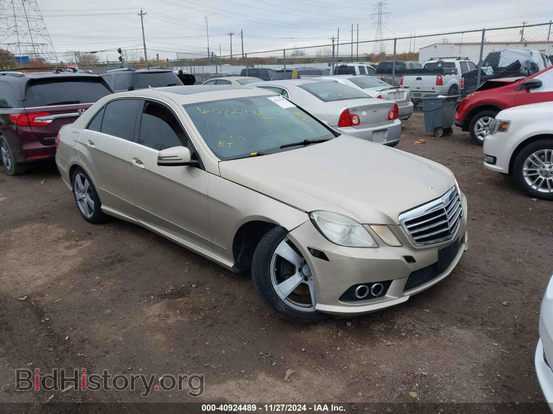 Фотография WDDHF5GB1AA034620 - MERCEDES-BENZ E 350 2010