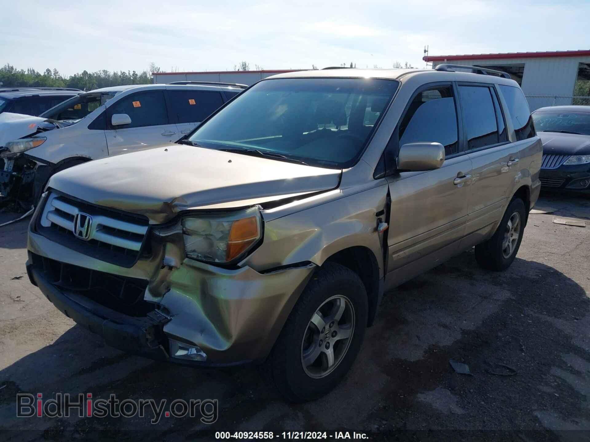 2006 HONDA PILOT - VIN: 5FNYF28766B044125 - Фото 2