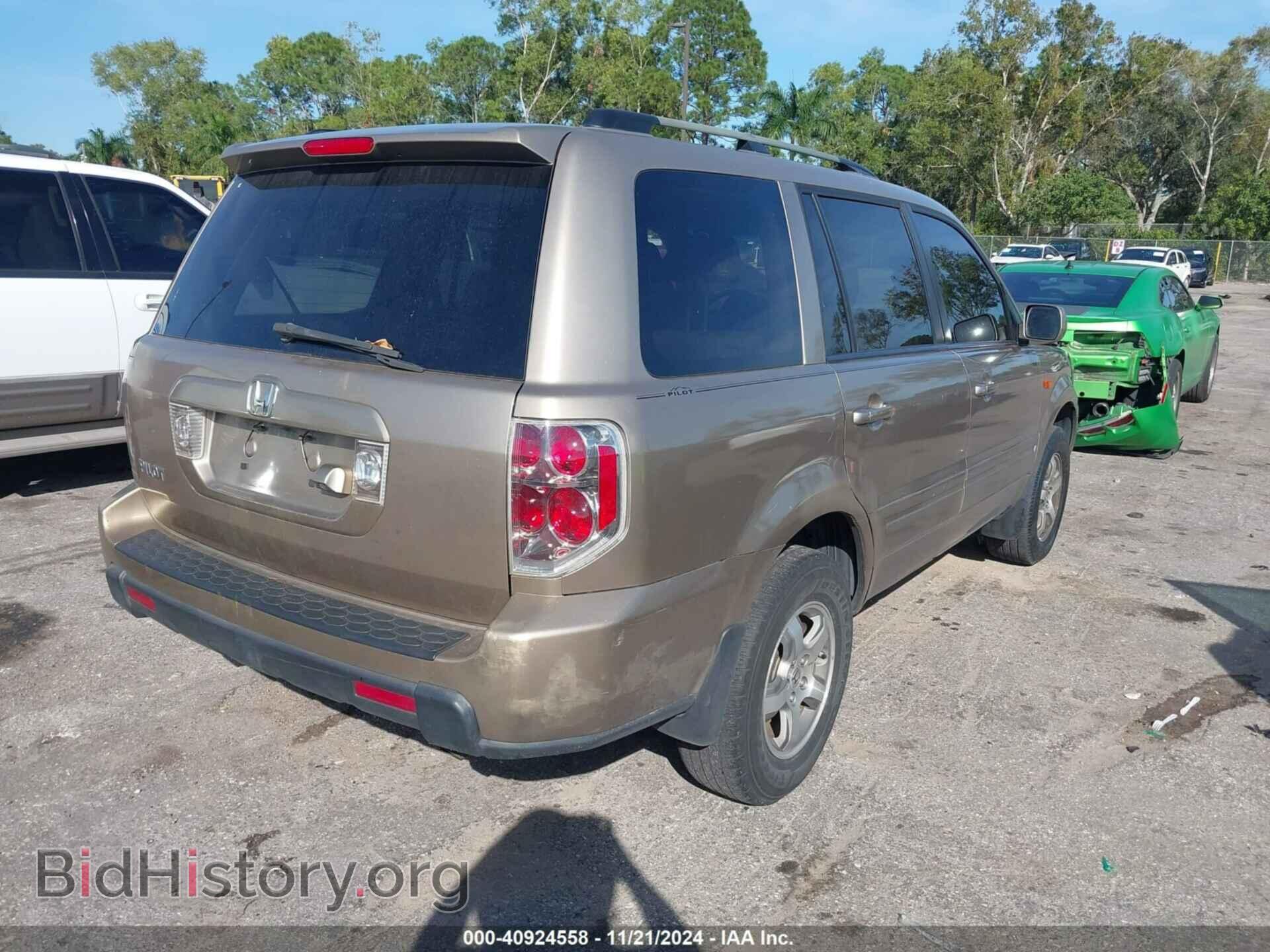 2006 HONDA PILOT - VIN: 5FNYF28766B044125 - Фото 4