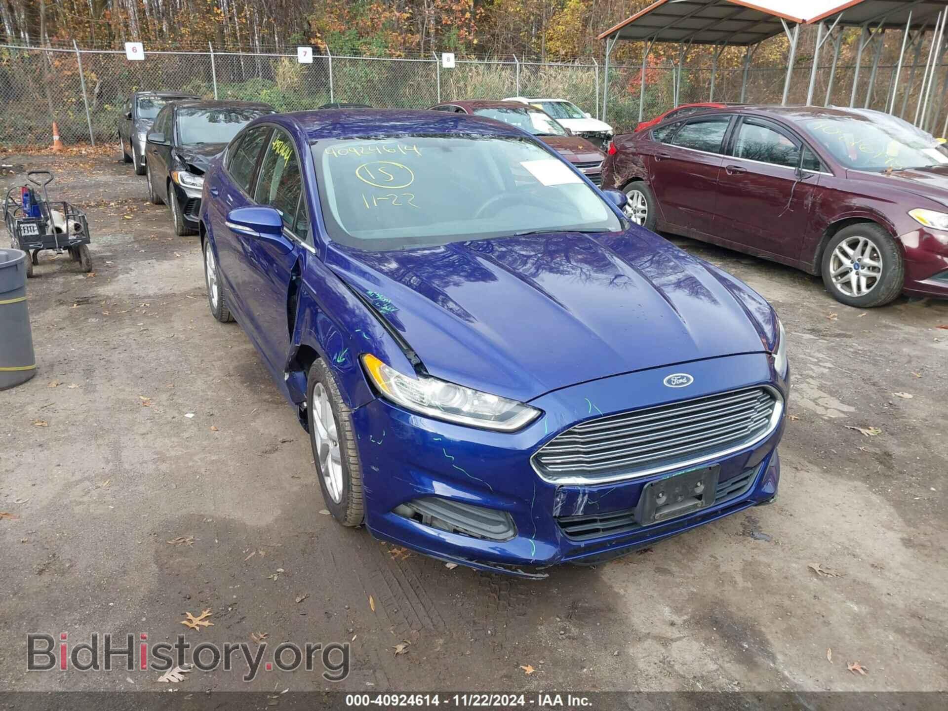 Photo 1FA6P0H78E5406485 - FORD FUSION 2014