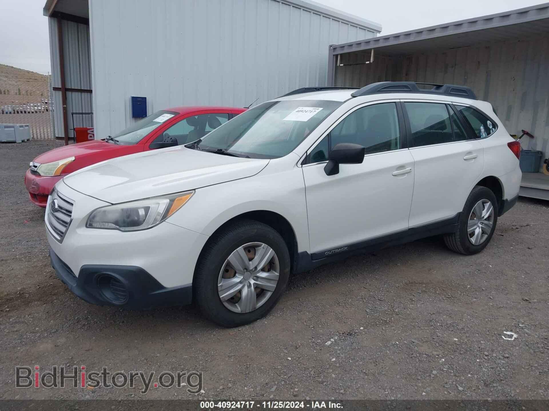 2015 SUBARU OUTBACK - VIN: 4S4BSAACXF3249264 - Фото 2