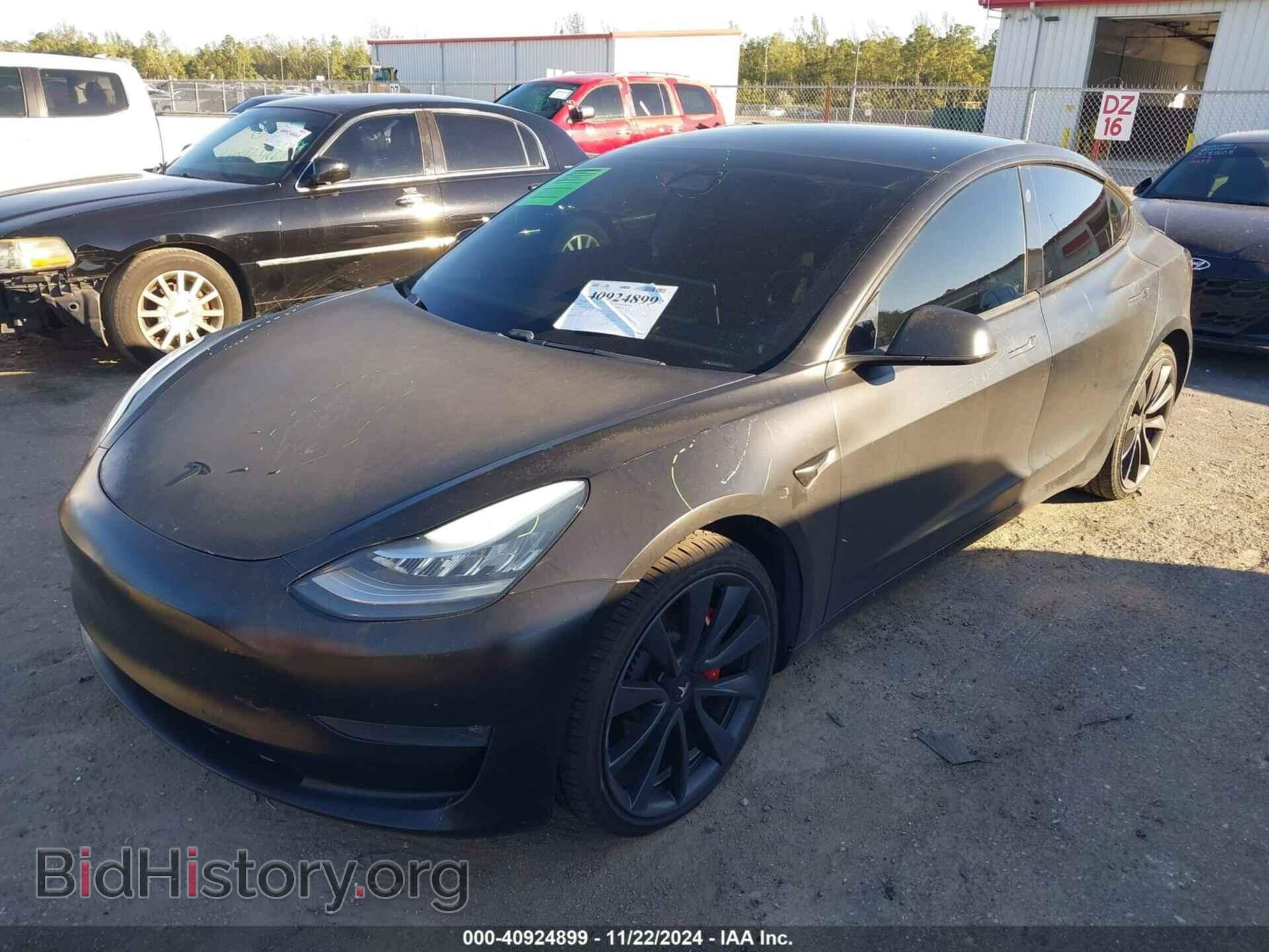 2020 TESLA MODEL 3 - VIN: 5YJ3E1EC3LF641222 - Фото 2