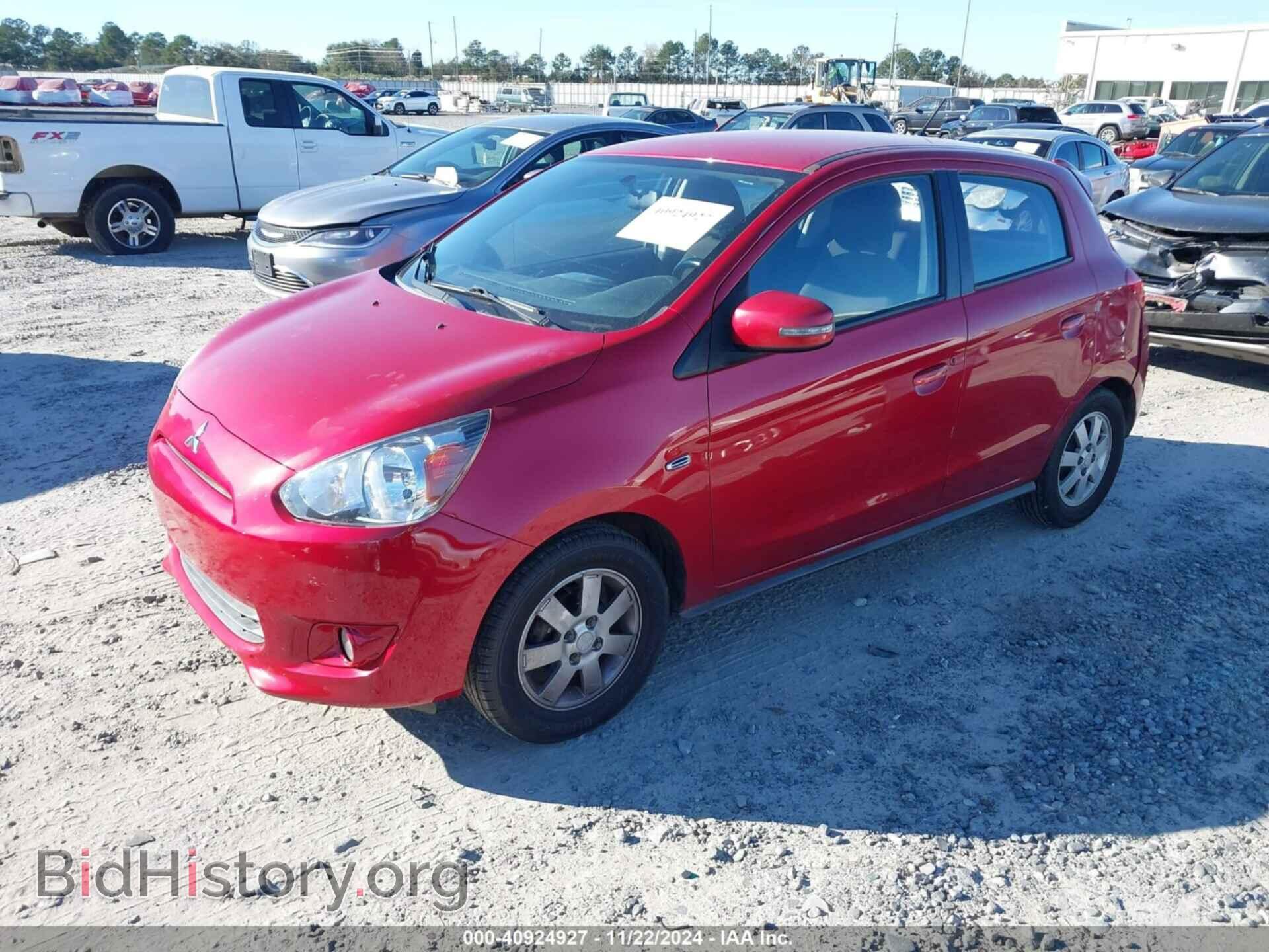 2015 MITSUBISHI MIRAGE - VIN: ML32A4HJ1FH005148 - Фото 2