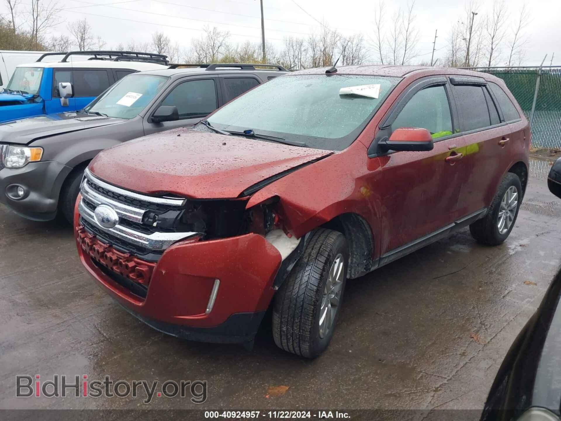 2014 FORD EDGE - VIN: 2FMDK3JC2EBA09516 - Фото 2
