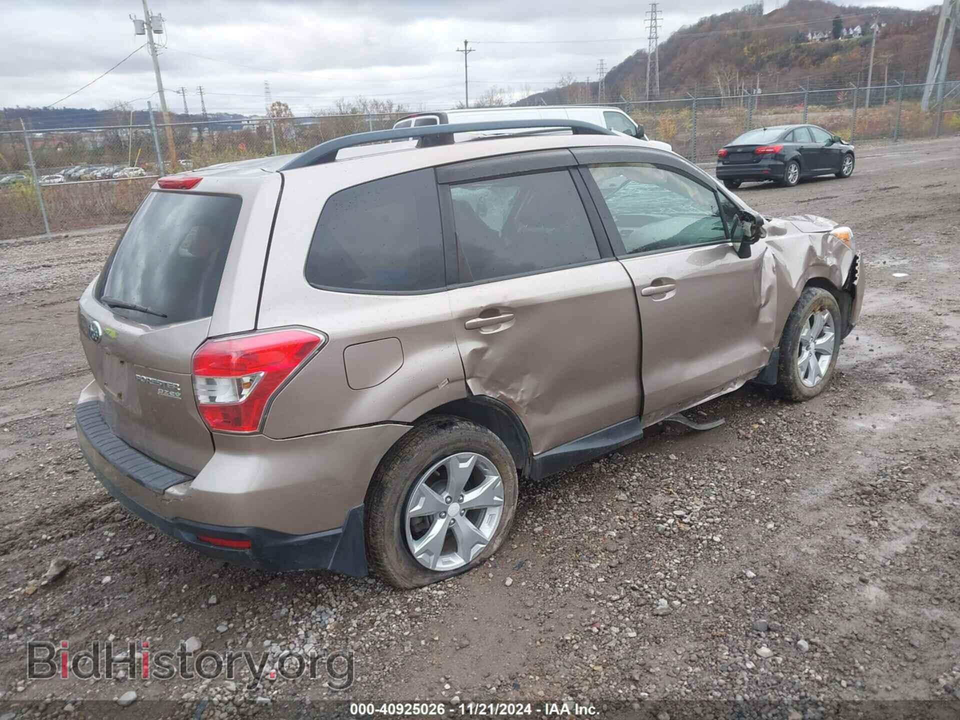 2015 SUBARU FORESTER - VIN: JF2SJADC4FH424406 - Фото 4
