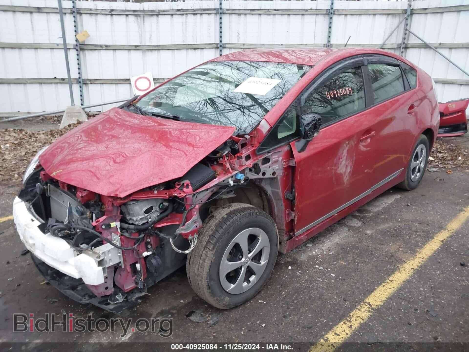 2013 TOYOTA PRIUS - VIN: JTDKN3DU9D0350547 - Фото 2