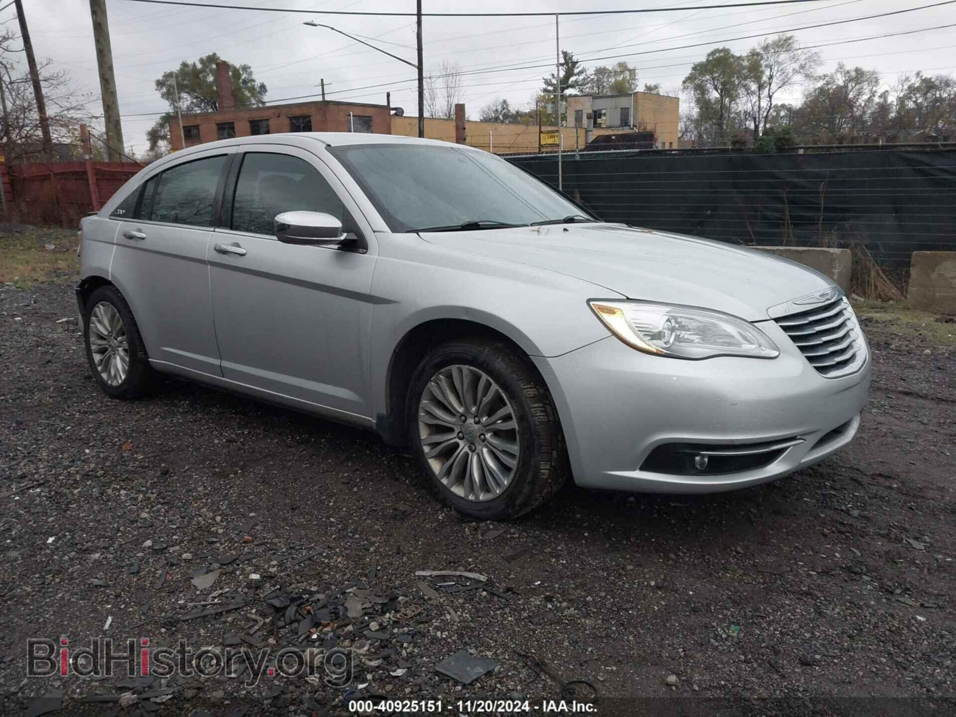 Photo 1C3CCBCB7CN122430 - CHRYSLER 200 2012