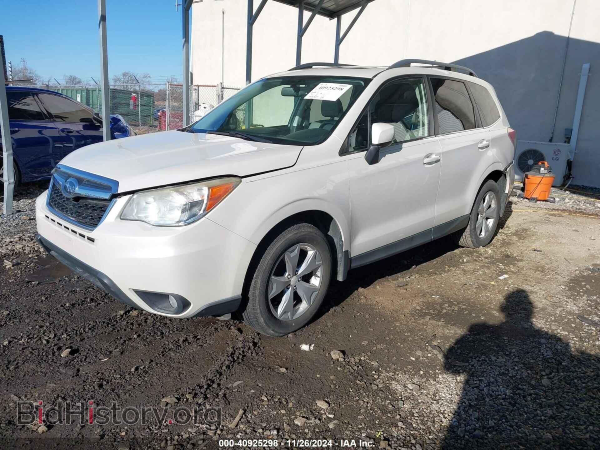 2014 SUBARU FORESTER - VIN: JF2SJAMC2EH409658 - Фото 2