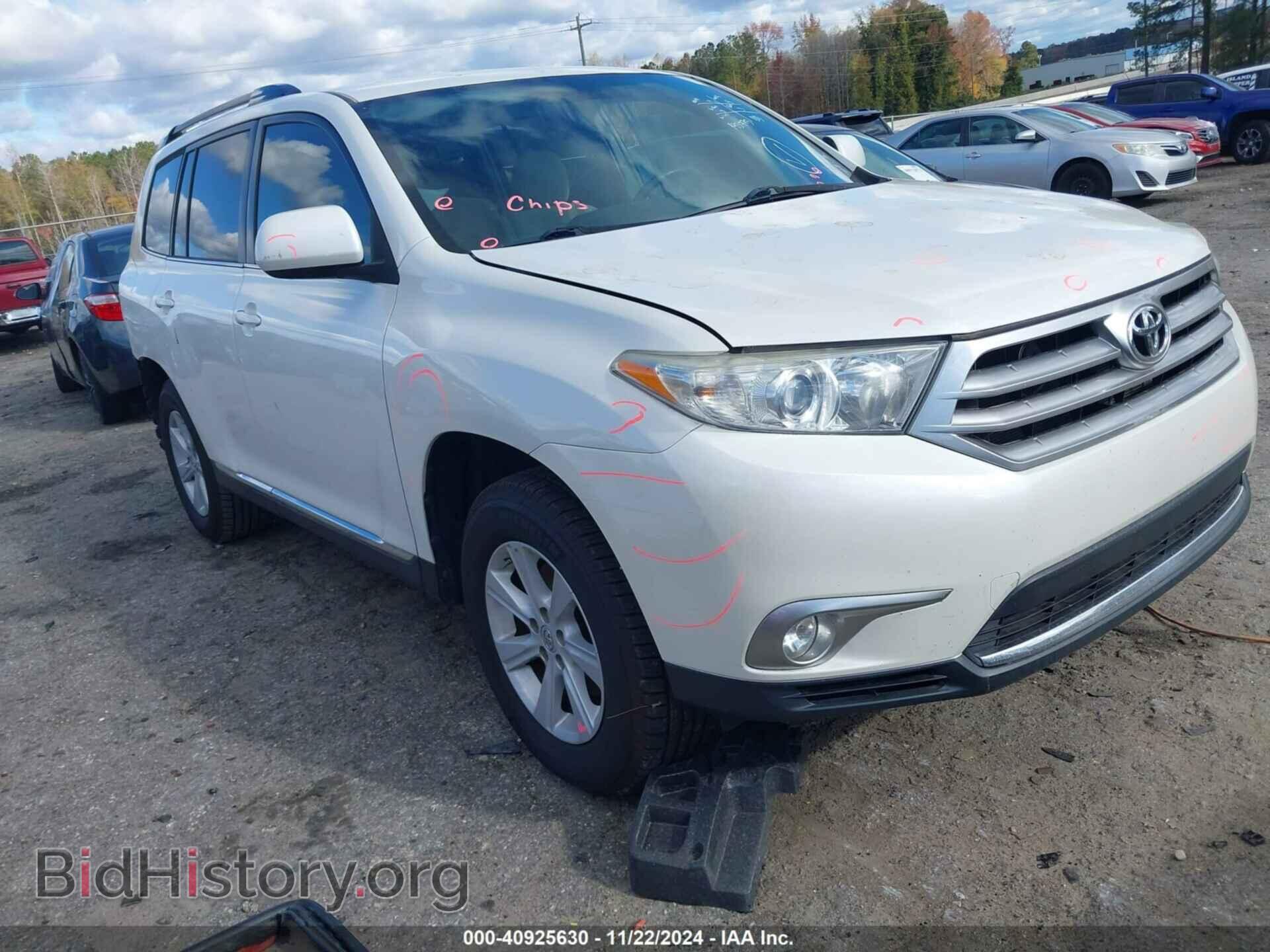 Фотография 5TDZA3EH2DS038661 - TOYOTA HIGHLANDER 2013