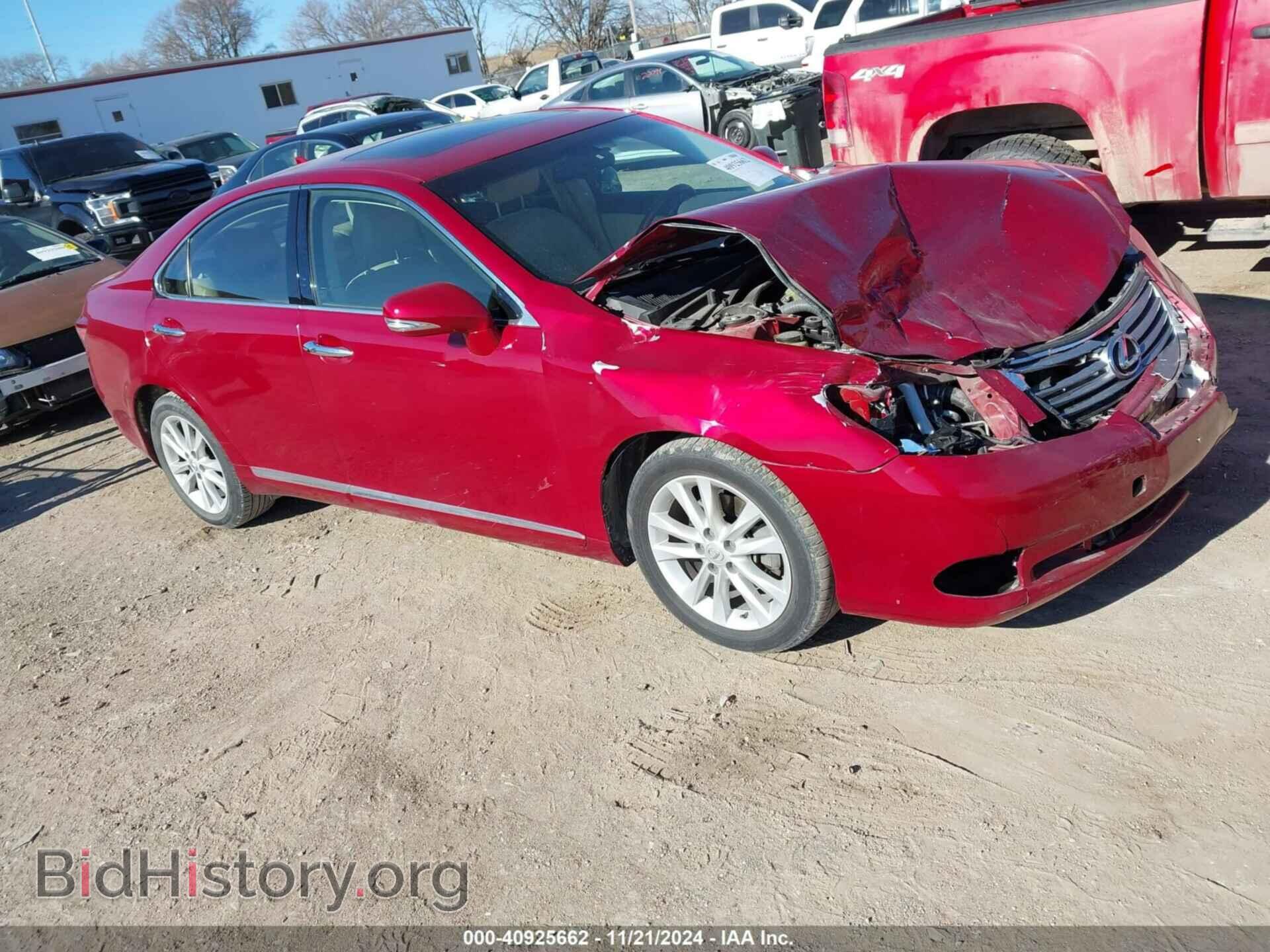 Photo JTHBK1EG9B2469379 - LEXUS ES 350 2011