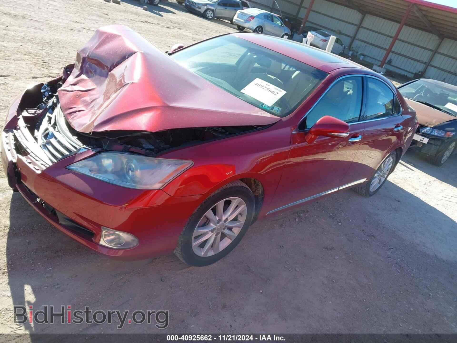 2011 LEXUS ES 350 - VIN: JTHBK1EG9B2469379 - Фото 2
