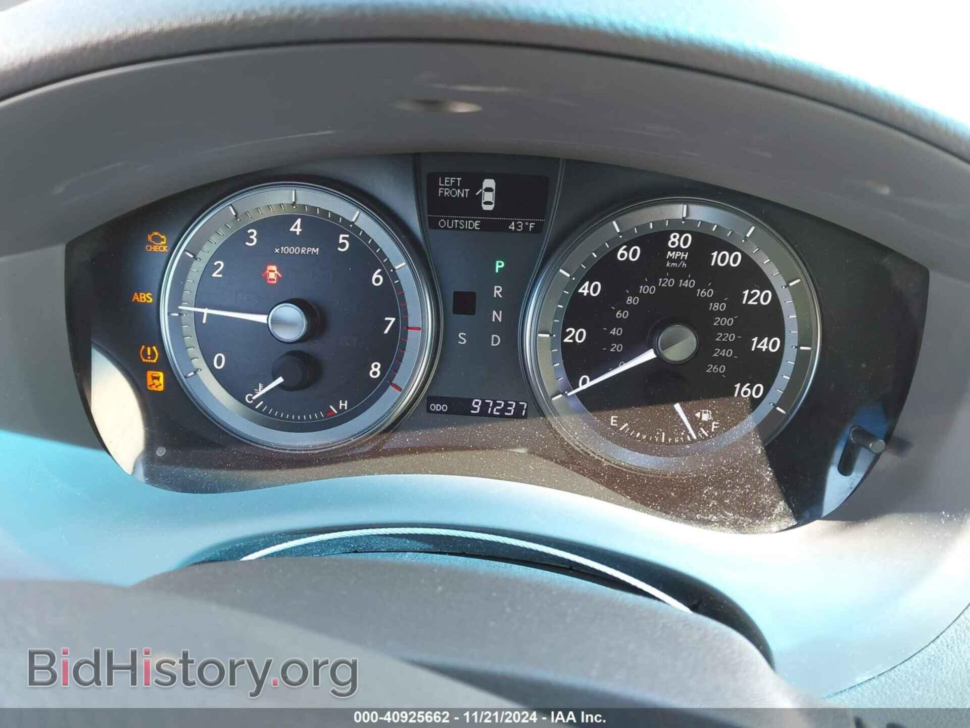 2011 LEXUS ES 350 - VIN: JTHBK1EG9B2469379 - Фото 7