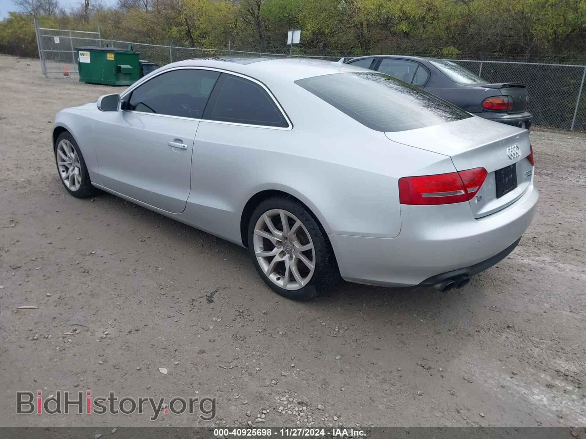 2012 AUDI A5 - VIN: WAULFAFR7CA000712 - Фото 3