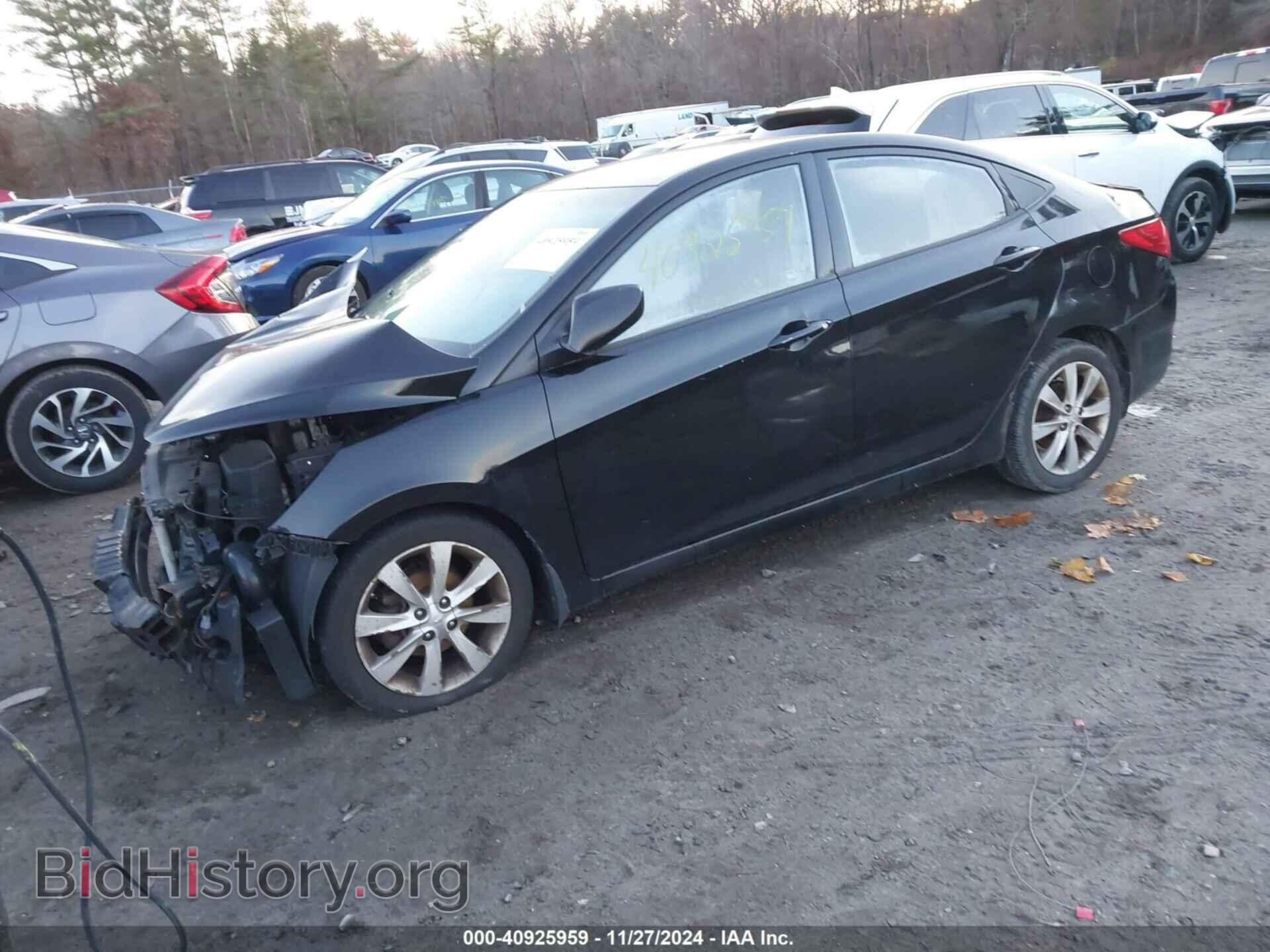 2012 HYUNDAI ACCENT - VIN: KMHCU4AE3CU138627 - Фото 2