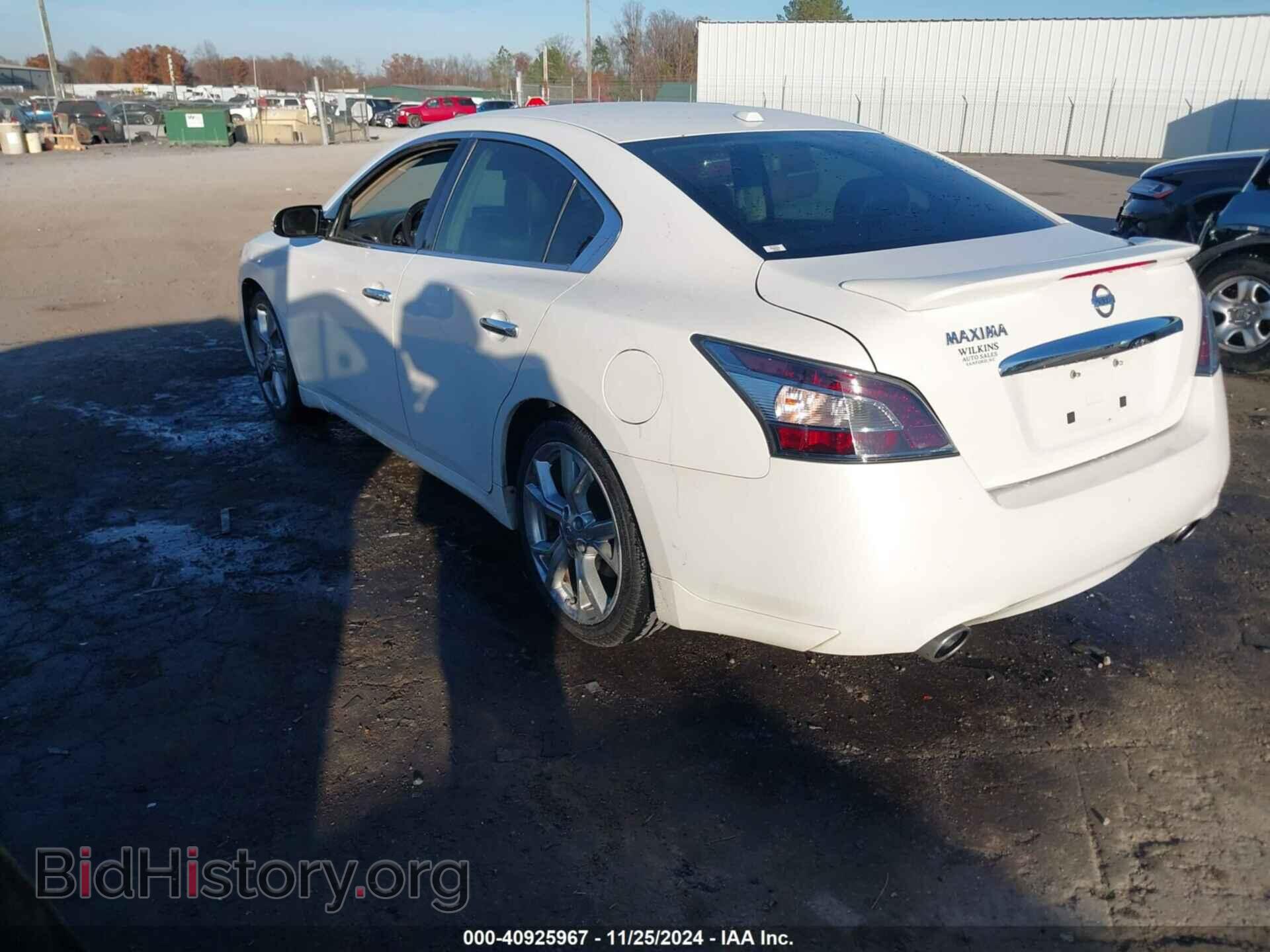 2012 NISSAN MAXIMA - VIN: 1N4AA5AP1CC817822 - Фото 3