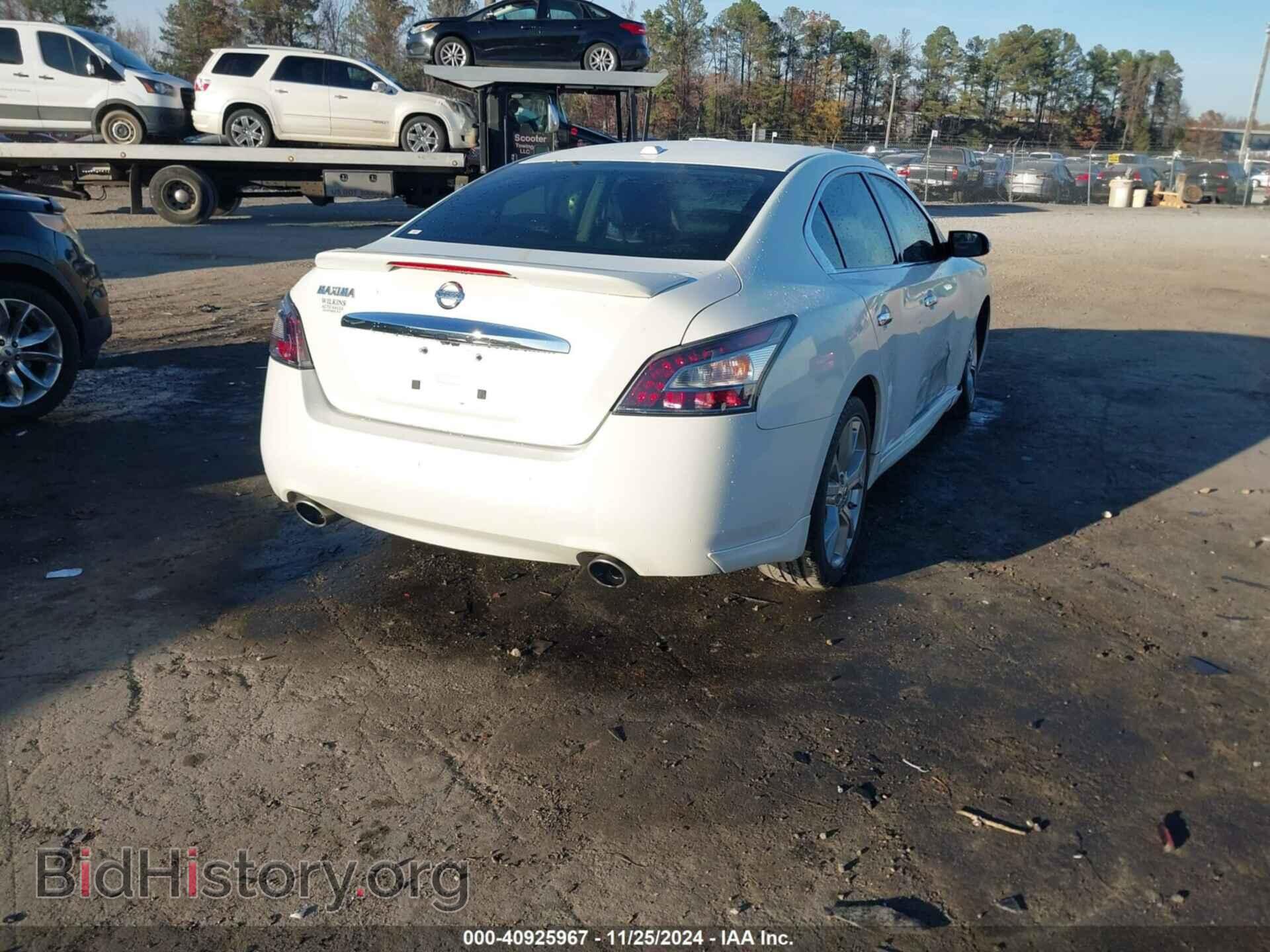 2012 NISSAN MAXIMA - VIN: 1N4AA5AP1CC817822 - Фото 4