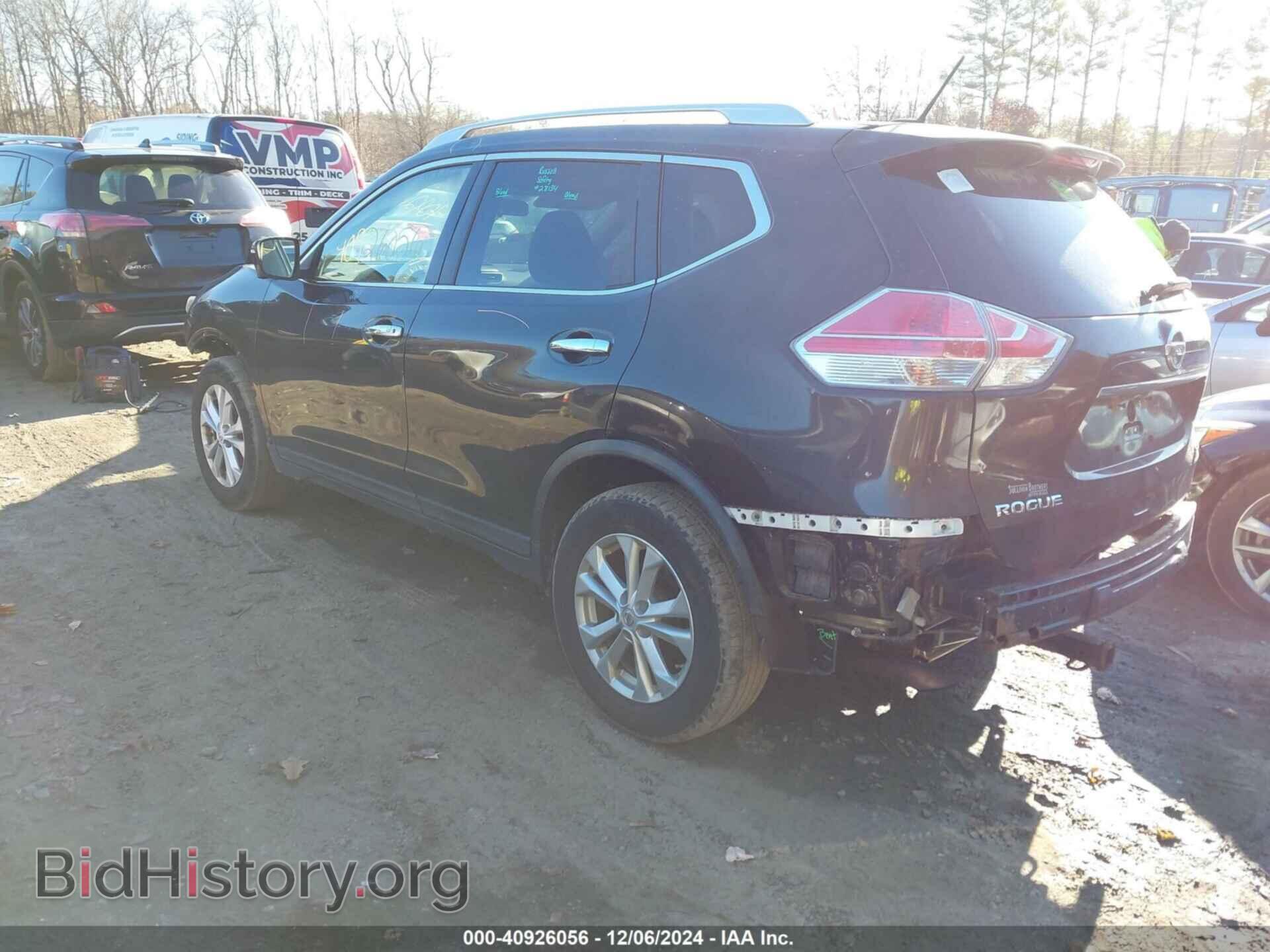 2015 NISSAN ROGUE - VIN: KNMAT2MV2FP536476 - Фото 3
