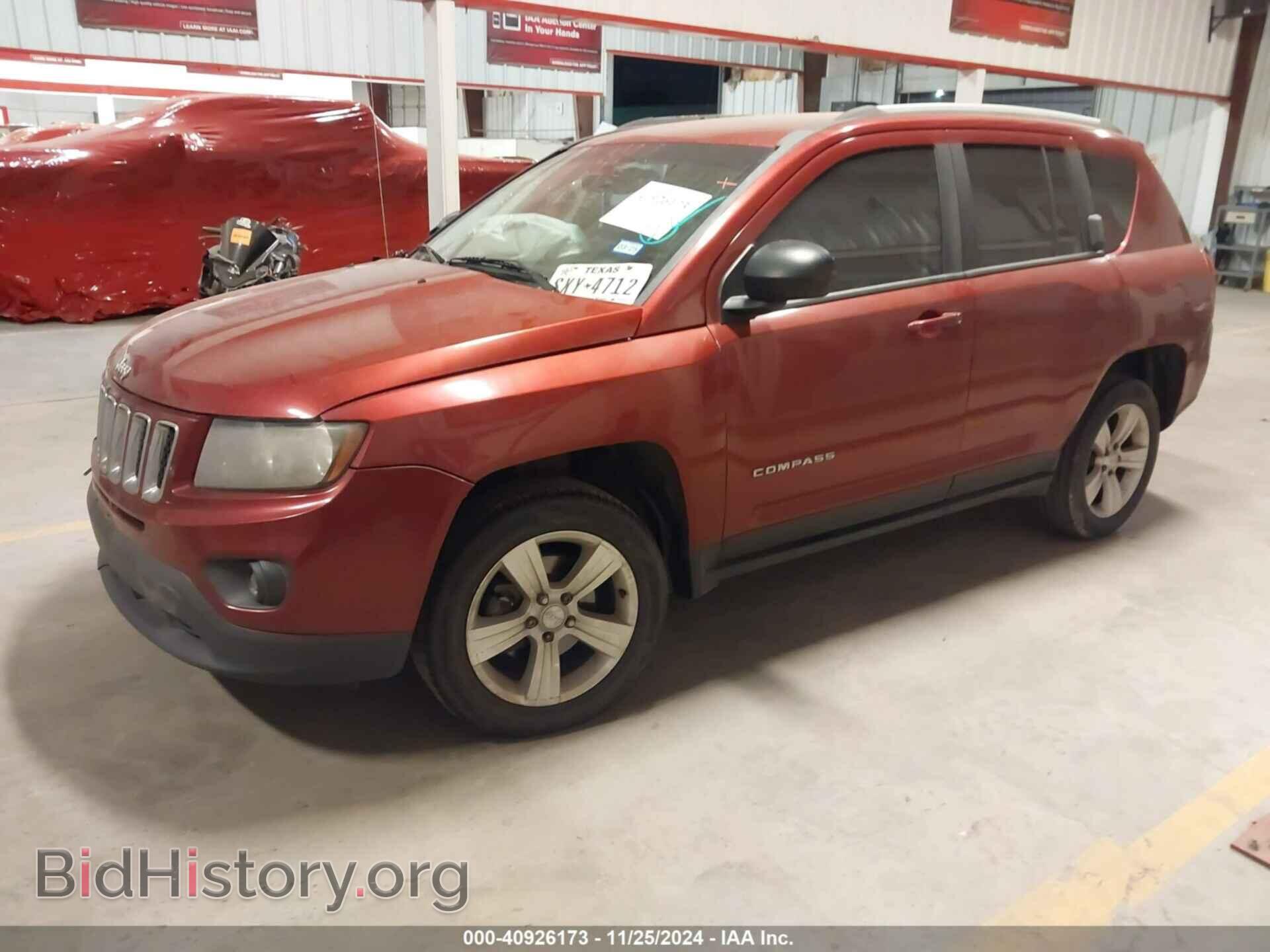 2016 JEEP COMPASS - VIN: 1C4NJCBA8GD734396 - Фото 2