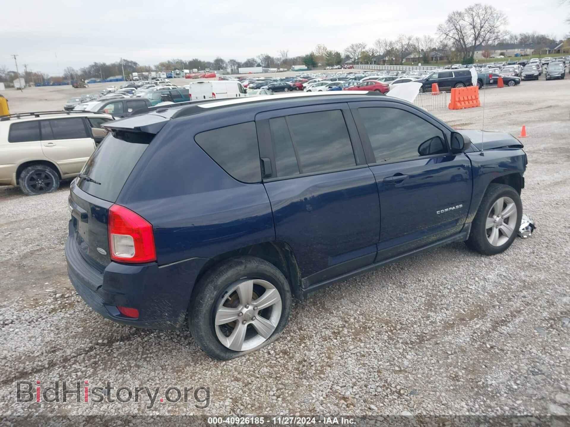 2012 JEEP COMPASS - VIN: 1C4NJDEB0CD588676 - Фото 4