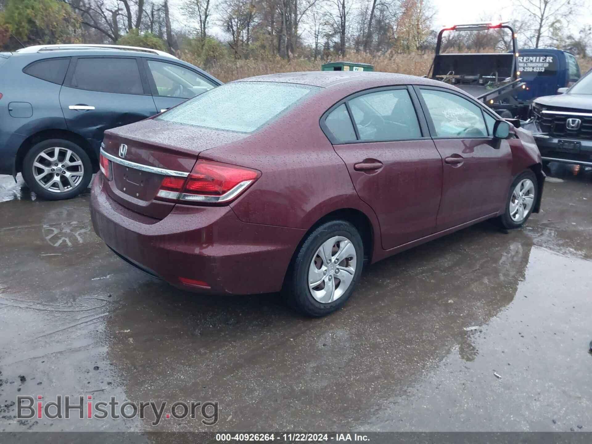 2013 HONDA CIVIC - VIN: 2HGFB2F53DH595982 - Фото 4