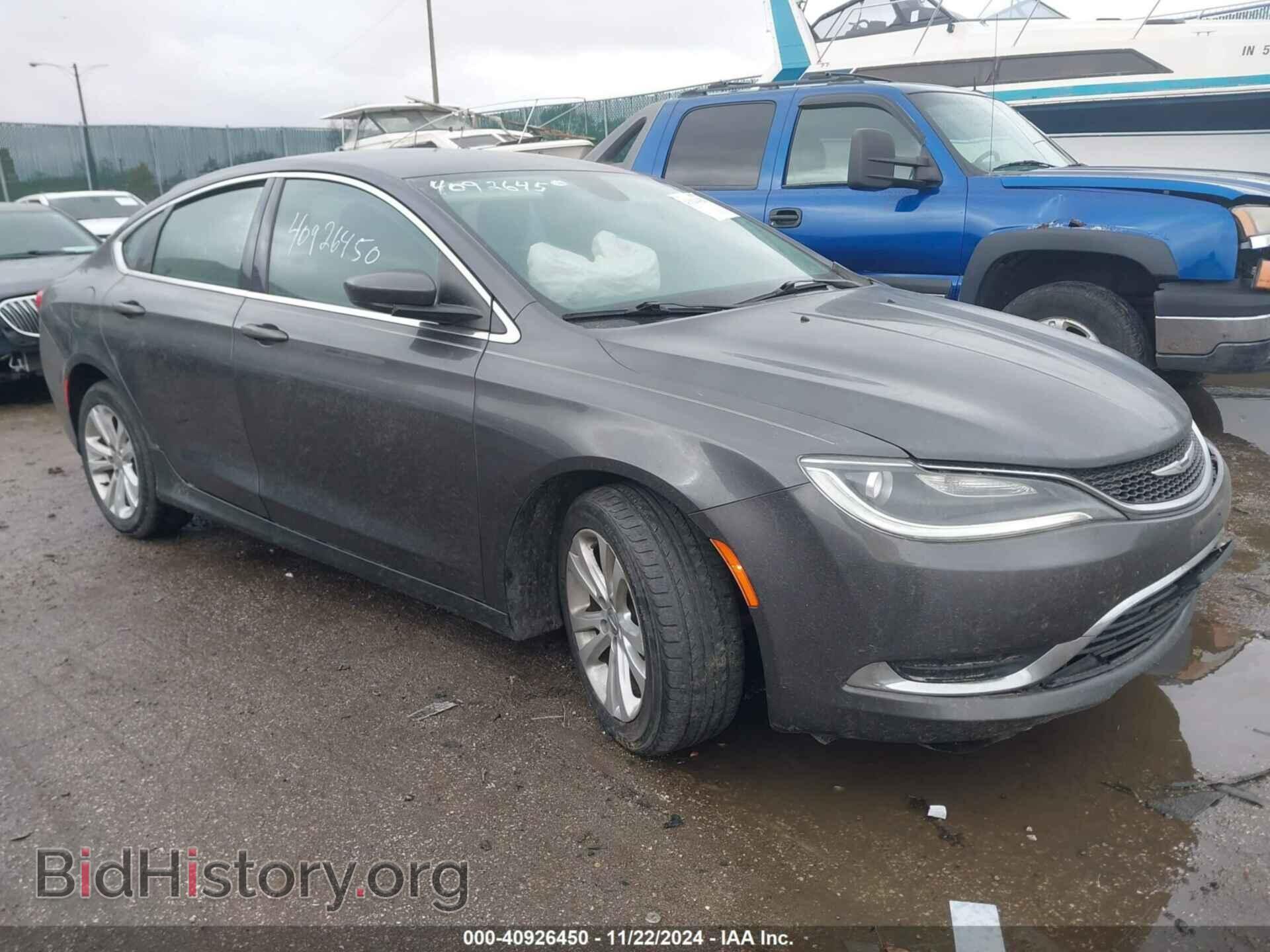 Фотография 1C3CCCAB6FN719727 - CHRYSLER 200 2015