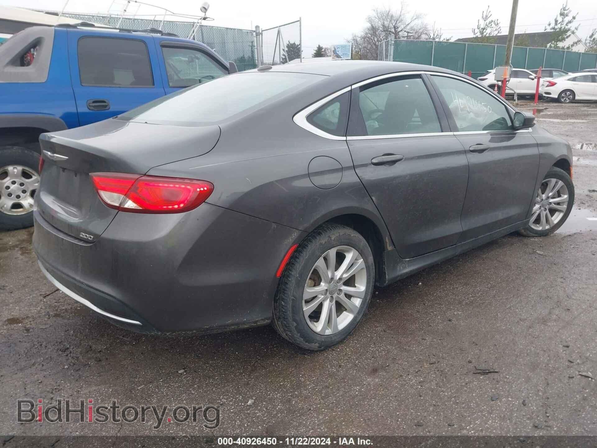 2015 CHRYSLER 200 - VIN: 1C3CCCAB6FN719727 - Фото 4