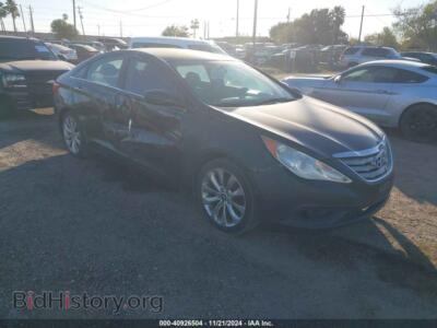2011 Hyundai SONATA SE, black — VIN 5NPEC4AC6BH168101, IAAI
