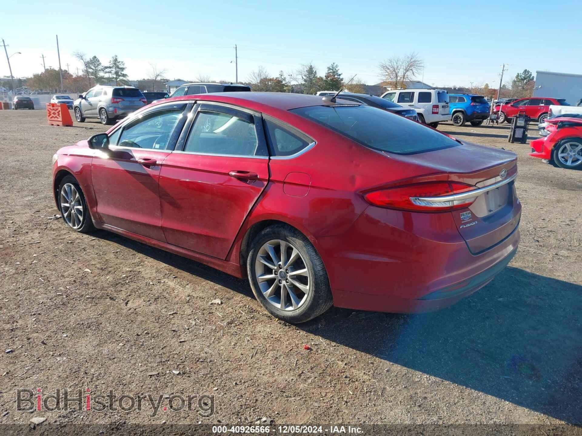 2017 FORD FUSION - VIN: 3FA6P0HD1HR166204 - Фото 3