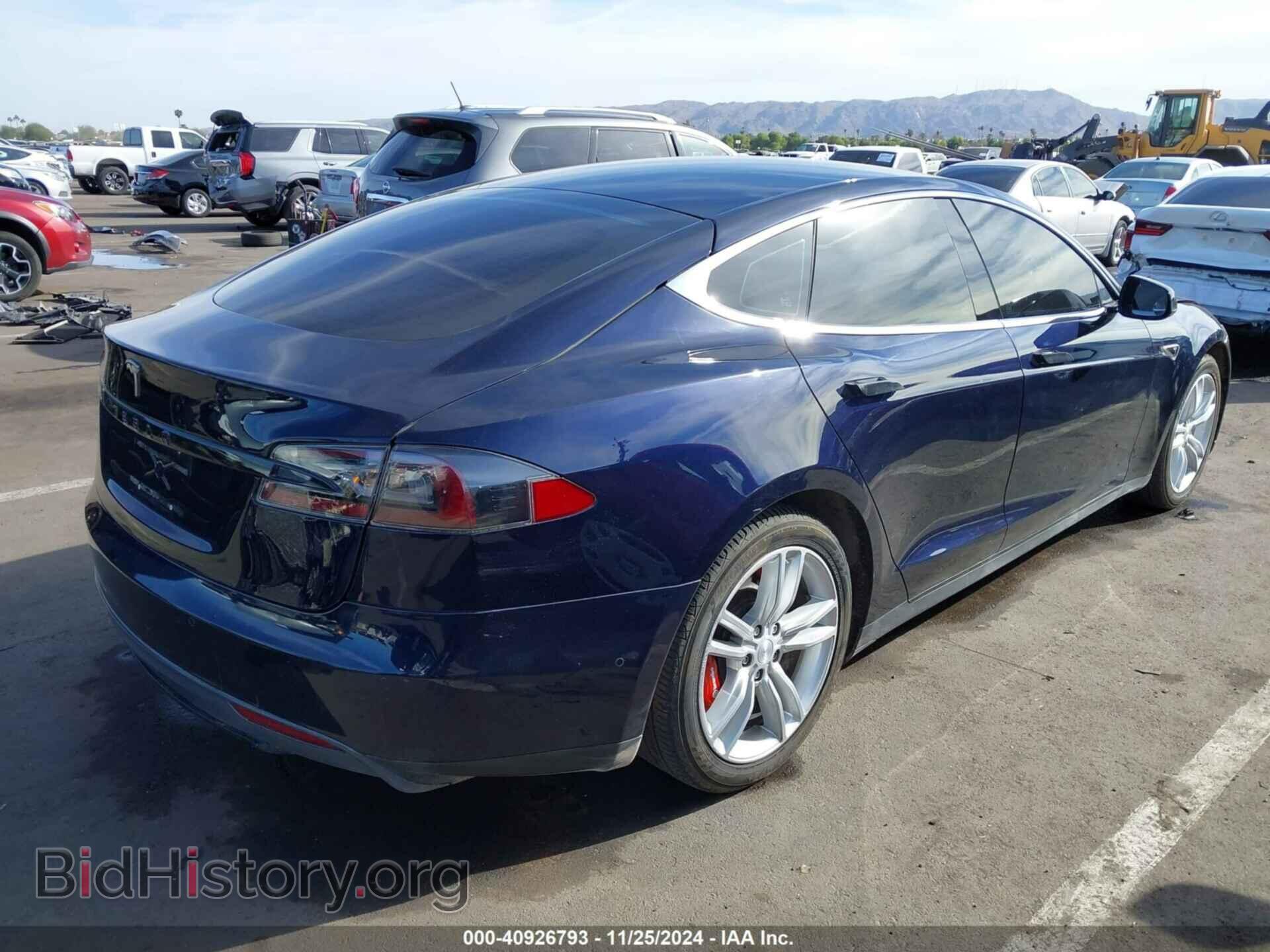 2014 TESLA MODEL S - VIN: 5YJSA1H14EFP64550 - Фото 4